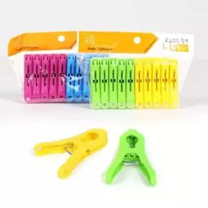 컬러집게 강력 10p 집게손 색상랜덤발송 22호 스프링 (WFGU4TF)