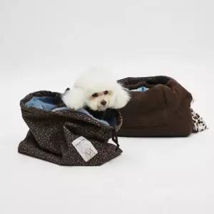 [롯데백화점]루이독 초코 브라운 이너백 Petit