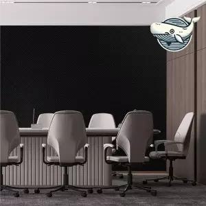 [하프클럽/알티피아]모던 카본 엠보 블랙 벽지 데코 레트로