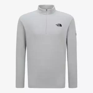 [노스페이스] [노스페이스 공식] NT7LQ53B 바소디노 롱슬리브 집티_LIGHT GRAY