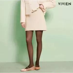 [롯데백화점]비비안 [1+1] 80D  착시 시스루 타이즈 (TS0444)