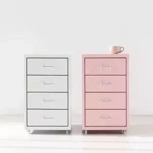 캐비닛 4단서랍장 철제서랍장 MK36687