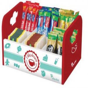 우드 애니티 손잡이 다용도정리함 탕비실보관함 다과함 차바구니 수납함 종이컵 통