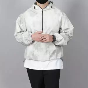 [우기브로]남자 빅사이즈 타이다이 빈티지 나염 아노락