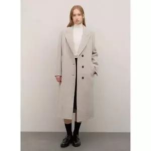 [NS홈쇼핑][시스티나] 울 알파카 피크드 칼라 핸드메이드 코트_AWHCTO41160[35081122]