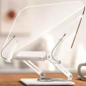 고품질 높이조절 투명 독서대 회전형 책받침 대 북스탠드 (WFHB0GW)