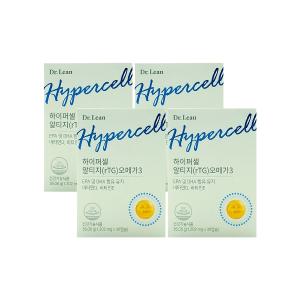 닥터린 하이퍼셀 알티지 오메가3 1202mg x 30캡슐 x 4박스 /An