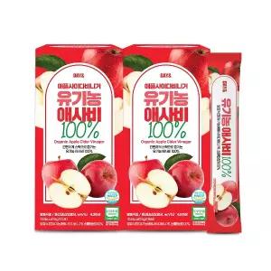 [참앤들황토농원]데이앤 애플사이다비니거 유기농 애사비 15포 2박스