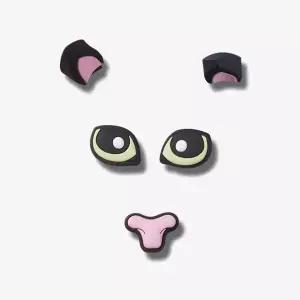 [보리보리/크록스 슈즈]고양이 귀 지비츠 세트 (10013040_ZZ)