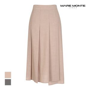 [마레몬떼] 주름디자인 롱 스커트_M235MSK21S0