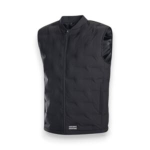 코오롱 스마트 발열조끼 겨울 보온 방한 작업 조끼 검정 배터리별도