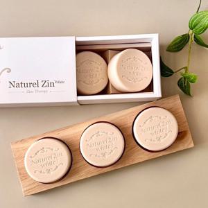 나티렐진 산화아연 천연비누, 항균, 아토 + 보습 클렌징 90g, 3개