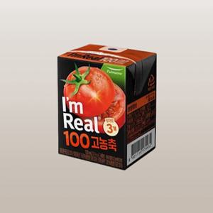 [풀무원] S풀무원 아임리얼 100 고농축 토마토 24개(120ml x 6입 x 4개)