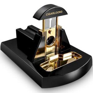 시가 커팅기 커터 V홀 홈 클래식 가위 빈티지 스탠드 시가커터 시가바 거치대 홀더 파이프