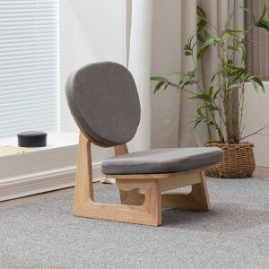 일본식 좌식 의자 식당 일식집 다도 다다미 원목 일식 팔걸이 라탄 찻집 명상 빈티지 체어