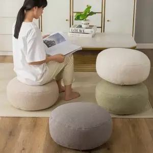 키높이 패브릭 원형 방석 L (WFHJKMM)