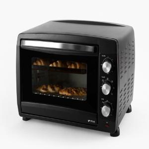 키친아트 초대용량 40L 상하 2중열선 듀얼 플레이트 자동전원차단 컨벡션 기능 전기오븐