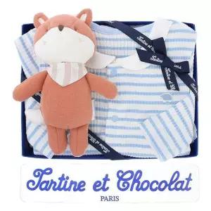 [NS홈쇼핑](쇼콜라/임신/출산/신생아/백일/조카) 엘리우주 + 여우인형 2종세트..[35264302]