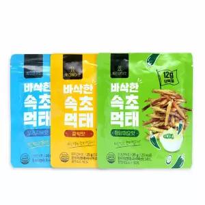 씨리얼마켓 바삭한 속초 먹태 8봉 골라담기 (청양마요맛/갈릭맛/오리지널맛)