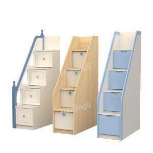 이층침대 계단 베드 침대 서랍 2층 벙커 원목