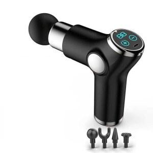 액티브 맛사지건 진동자극 휴대용 안마기 허벅지 복근 뭉친근육풀기 풀기 슬래킹건 강력 자극