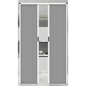 양산 사이즈 가정용 파티션 자바라 슬라이딩도어 벌집 커튼 현관중문 갈색 접이식