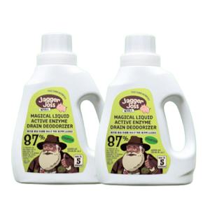 제거죠스 1L 2개 미생물 효소 배수구 클리너 싱크대 하수구 냄새 제거 세정제