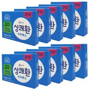 큐원 상쾌환 3g x 3포 x 10 / 음주전후 숙취해소