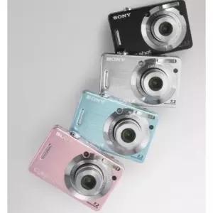 소니DSC-W55 레트로 빈티지 디지털카메라 +메모리1GB+케이스