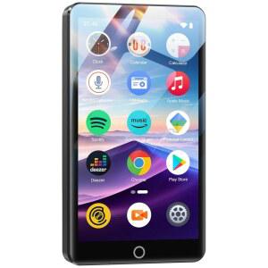 MP4 블루투스 WiFi 지원 96GB 32GB 64GB Spotify Audible Deezer App Store 디지털 HIFI 음악 플레이어가 포함된 02인치 터치스크린