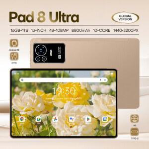 MP4 기존 pad8ultra10 인치 16 1TB 듀얼 카드 5G 통화 옥타 코어 안드로이드 시스템 13 별도로 구매 가능 블루투스 헤드셋