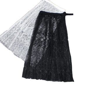 겉치마 가림치마 비치랩 커버업 스커트 힙커버 수영복 가리기 해변 레이스 그물