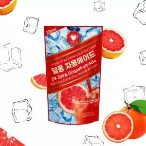 여름 프리미엄 파우치 음료 4종 230ml 50팩 복숭아 블루레몬 자몽 블루베리) 대용량