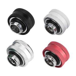 쿨러 OD 14mm 수냉 피팅 황동 PC 컴퓨터 튜브 커넥터 외경 경질