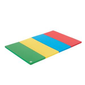 유치원 체육센터 유아스포츠 신체활동 안전매트 4단 접이식 폴더매트