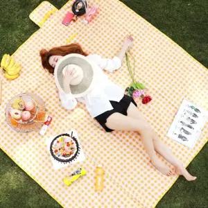 매트 접이식 피크닉돗자리 캠핑 대형 돗자리 옐로우 (WFGTAP7)