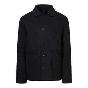 [지이크] 포켓 코튼 오버핏 자켓 블랙 (PHEAX4065)