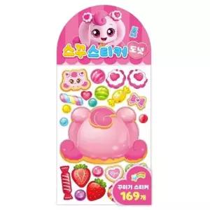 새콤달콤 캐치 티니핑 시즌4 스꾸 스티커-도넛 캐릭터 (WFGJ0QJ)