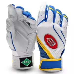 BBK 2025년형 BG395-25 천연양피 배팅장갑 화이트블루