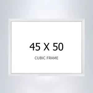 45cm*50cm 보석십자수 전용액자 모던화이트