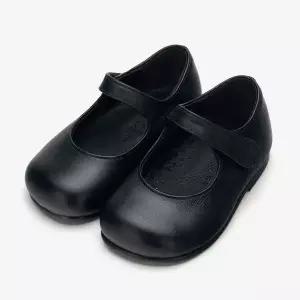 [보리보리/아이들]2401 토들러 소가죽 메리제인 - 블랙