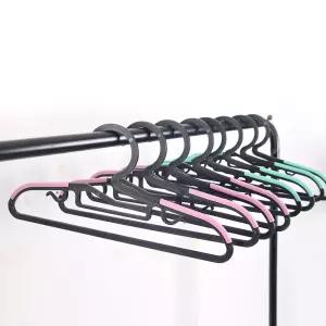 유아옷걸이 50p 논슬립 어깨뿔방지 행거 정리 수납 아동 키즈 베이비 옷장 미끄럼방지 걸이