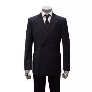 [롯데백화점]본 F/W 춘추 더블브레스트 모직스판 슬림핏 다크네이비 더블정장 BN3FJA001