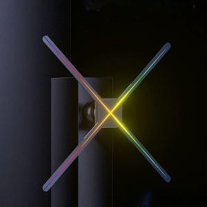 홀로그램팬 3D 디스플레이 간판 프로젝터 휴대용 팬