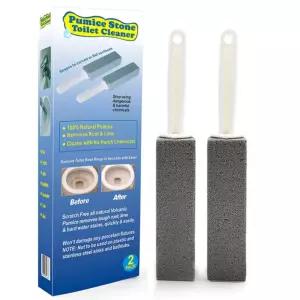 변기 청소솔 경석 클리너 물때 제거 크리너 스틱 청소 브러쉬 녹제거 석회 얼룩 세척 2pcs