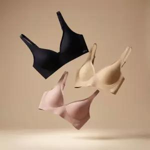 에어니 라이트핏 노와이어 무봉제 심리스 브라팬티 언더웨어 세트