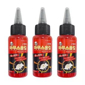 살서제 강력한 먹는 액체 물 쥐약 파는곳 60g 3개
