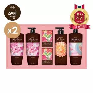 LG설선물세트 샴푸 바디프리미엄퍼퓸컬렉션 x 2개