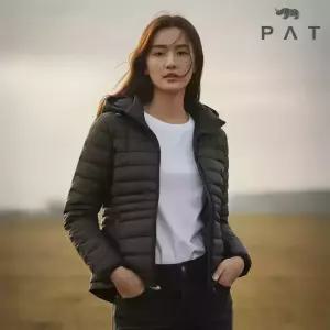 [PAT 여성] 베이직 스트레치 구스다운 점퍼_1J82035