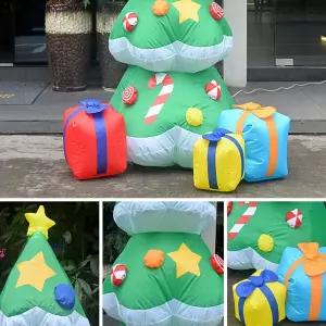 크리스마스 에어벌룬 트리 대형풍선 파티데코 업소용 크리스마스장식